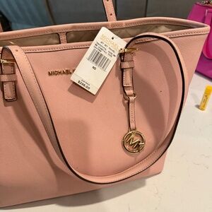 Pink Michael Kors purse